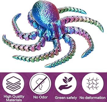 Amazon.co.jp: TBOLINE 3Dプリントタコ関節オクトパストイ